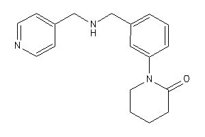 1-[3-[(4-pyridylmethylamino)methyl]phenyl]-2-piperidone