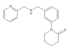 1-[3-[(2-pyridylmethylamino)methyl]phenyl]-2-piperidone