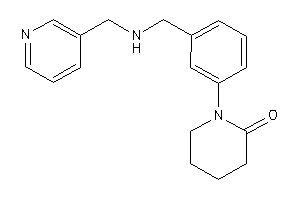 1-[3-[(3-pyridylmethylamino)methyl]phenyl]-2-piperidone