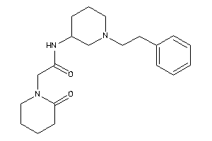 2-(2-ketopiperidino)-N-(1-phenethyl-3-piperidyl)acetamide