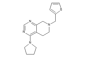 4-pyrrolidino-7-(2-thenyl)-6,8-dihydro-5H-pyrido[3,4-d]pyrimidine