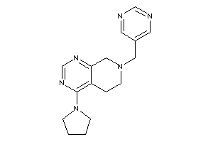 7-(5-pyrimidylmethyl)-4-pyrrolidino-6,8-dihydro-5H-pyrido[3,4-d]pyrimidine