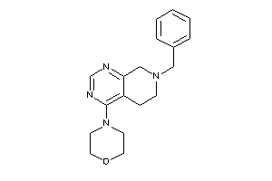 4-(7-benzyl-6,8-dihydro-5H-pyrido[3,4-d]pyrimidin-4-yl)morpholine