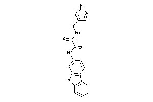 N'-dibenzofuran-3-yl-N-(1H-pyrazol-4-ylmethyl)oxamide