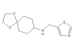 1,4-dioxaspiro[4.5]decan-8-yl(thiazol-5-ylmethyl)amine