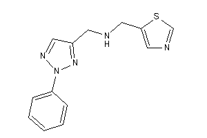 (2-phenyltriazol-4-yl)methyl-(thiazol-5-ylmethyl)amine