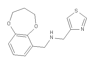 3,4-dihydro-2H-1,5-benzodioxepin-6-ylmethyl(thiazol-4-ylmethyl)amine