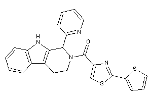 Image of [1-(2-pyridyl)-1,3,4,9-tetrahydro-$b-carbolin-2-yl]-[2-(2-thienyl)thiazol-4-yl]methanone