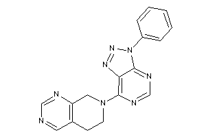7-(3-phenyltriazolo[4,5-d]pyrimidin-7-yl)-6,8-dihydro-5H-pyrido[3,4-d]pyrimidine