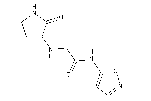 N-isoxazol-5-yl-2-[(2-ketopyrrolidin-3-yl)amino]acetamide