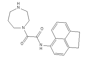 N-acenaphthen-5-yl-2-(1,4-diazepan-1-yl)-2-keto-acetamide