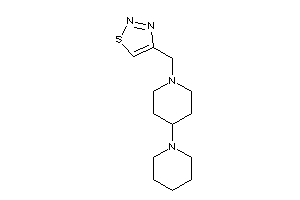 4-[(4-piperidinopiperidino)methyl]thiadiazole