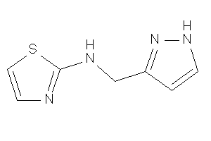 1H-pyrazol-3-ylmethyl(thiazol-2-yl)amine