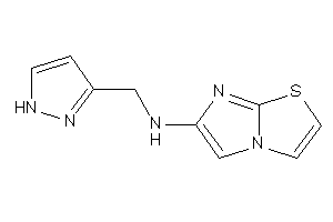 Imidazo[2,1-b]thiazol-6-yl(1H-pyrazol-3-ylmethyl)amine