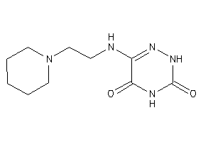 6-(2-piperidinoethylamino)-2H-1,2,4-triazine-3,5-quinone