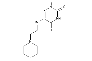 5-(2-piperidinoethylamino)uracil