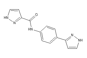 N-[4-(1H-pyrazol-3-yl)phenyl]-1H-pyrazole-3-carboxamide