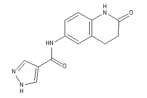 N-(2-keto-3,4-dihydro-1H-quinolin-6-yl)-1H-pyrazole-4-carboxamide