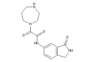 2-(1,4-diazepan-1-yl)-2-keto-N-(3-ketoisoindolin-5-yl)acetamide