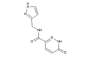 6-keto-N-(1H-pyrazol-3-ylmethyl)-1H-pyridazine-3-carboxamide