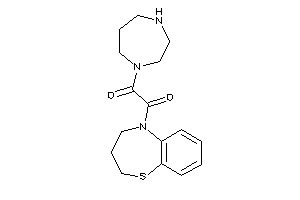 1-(1,4-diazepan-1-yl)-2-(3,4-dihydro-2H-1,5-benzothiazepin-5-yl)ethane-1,2-dione