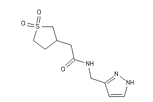 Image of 2-(1,1-diketothiolan-3-yl)-N-(1H-pyrazol-3-ylmethyl)acetamide