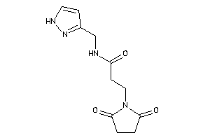 N-(1H-pyrazol-3-ylmethyl)-3-succinimido-propionamide