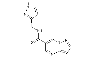 N-(1H-pyrazol-3-ylmethyl)pyrazolo[1,5-a]pyrimidine-6-carboxamide