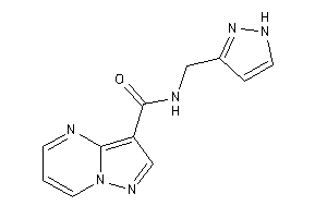 N-(1H-pyrazol-3-ylmethyl)pyrazolo[1,5-a]pyrimidine-3-carboxamide