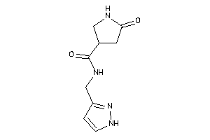 5-keto-N-(1H-pyrazol-3-ylmethyl)pyrrolidine-3-carboxamide