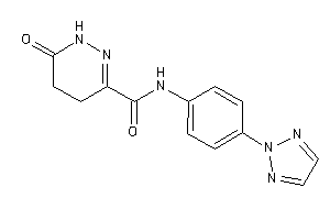 6-keto-N-[4-(triazol-2-yl)phenyl]-4,5-dihydro-1H-pyridazine-3-carboxamide