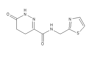 6-keto-N-(thiazol-2-ylmethyl)-4,5-dihydro-1H-pyridazine-3-carboxamide