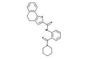 N-[2-(piperidine-1-carbonyl)phenyl]-4,5-dihydrobenzo[g]benzothiophene-2-carboxamide