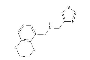 2,3-dihydro-1,4-benzodioxin-8-ylmethyl(thiazol-4-ylmethyl)amine