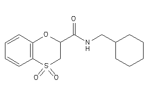 Image of N-(cyclohexylmethyl)-4,4-diketo-2,3-dihydrobenzo[b][1,4]oxathiine-2-carboxamide