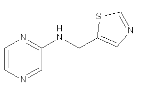 Pyrazin-2-yl(thiazol-5-ylmethyl)amine