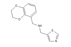 2,3-dihydro-1,4-benzodioxin-8-ylmethyl(thiazol-5-ylmethyl)amine