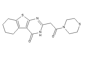 2-(2-keto-2-thiomorpholino-ethyl)-5,6,7,8-tetrahydro-3H-benzothiopheno[2,3-d]pyrimidin-4-one