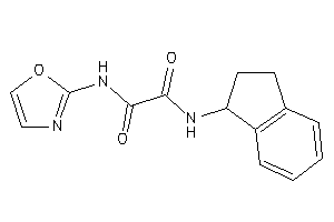 N-indan-1-yl-N'-oxazol-2-yl-oxamide