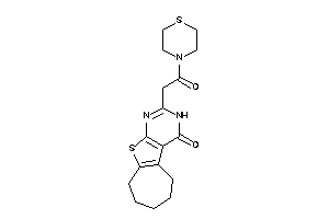 (2-keto-2-thiomorpholino-ethyl)BLAHone