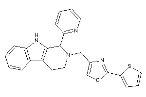 4-[[1-(2-pyridyl)-1,3,4,9-tetrahydro-$b-carbolin-2-yl]methyl]-2-(2-thienyl)oxazole