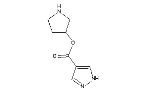 1H-pyrazole-4-carboxylic Acid Pyrrolidin-3-yl Ester