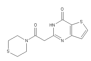 Image of 2-(2-keto-2-thiomorpholino-ethyl)-3H-thieno[3,2-d]pyrimidin-4-one