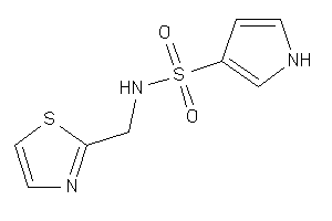 N-(thiazol-2-ylmethyl)-1H-pyrrole-3-sulfonamide