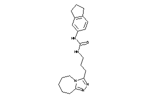 1-indan-5-yl-3-[3-(6,7,8,9-tetrahydro-5H-[1,2,4]triazolo[4,3-a]azepin-3-yl)propyl]urea