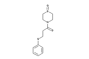 1-(1-keto-1,4-thiazinan-4-yl)-3-(phenylthio)propan-1-one