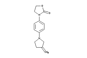 Image of 3-[4-(3-methylenepyrrolidino)phenyl]oxazolidin-2-one
