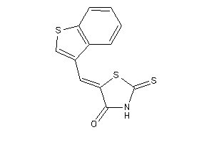 5-(benzothiophen-3-ylmethylene)-2-thioxo-thiazolidin-4-one