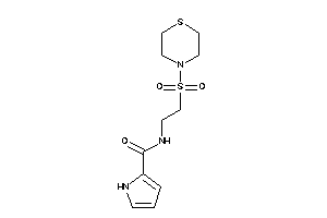 N-(2-thiomorpholinosulfonylethyl)-1H-pyrrole-2-carboxamide