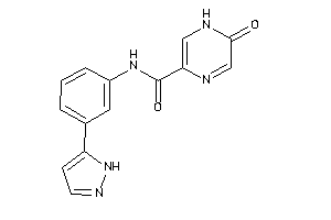 6-keto-N-[3-(1H-pyrazol-5-yl)phenyl]-1H-pyrazine-3-carboxamide